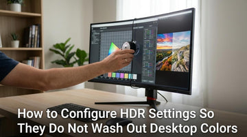 How to Configure HDR Settings So They Do Not Wash Out Desktop Colors