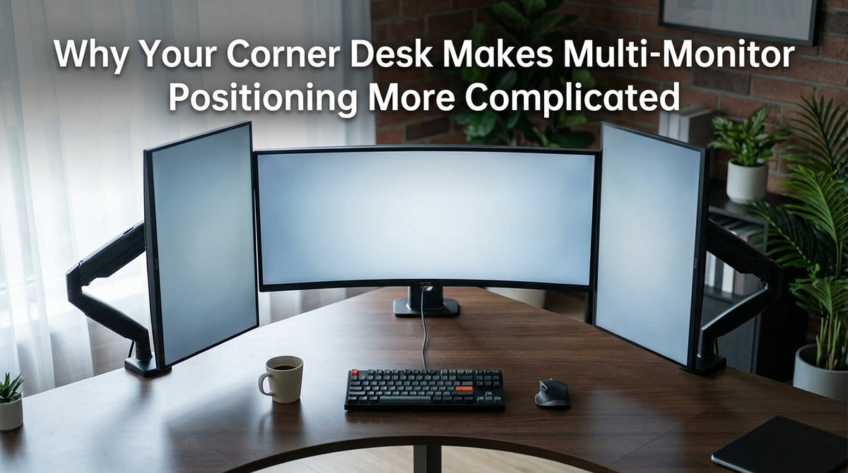 Corner Desk Multi-Monitor Setup: An Ergonomic Guide