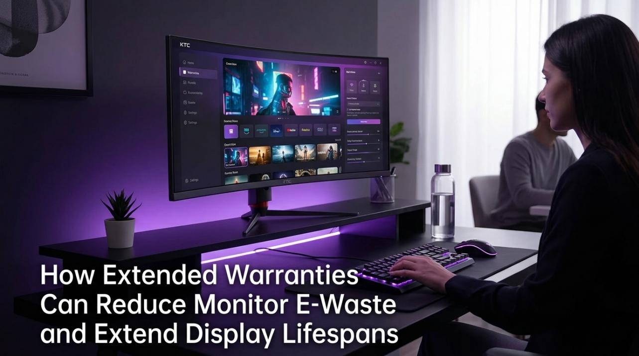 How Extended Warranties Can Reduce Monitor E-Waste and Extend Display Lifespans