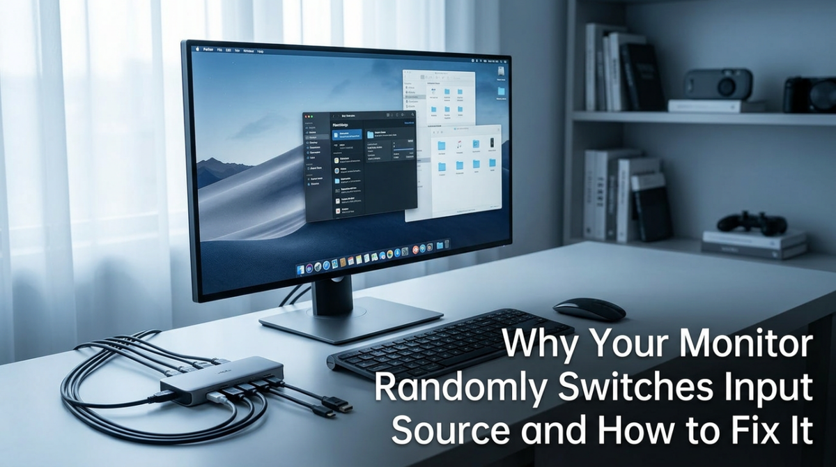 Why Your Monitor Randomly Switches Input Source and How to Fix It