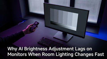Why AI Brightness Adjustment Lags on Monitors When Room Lighting Changes Fast