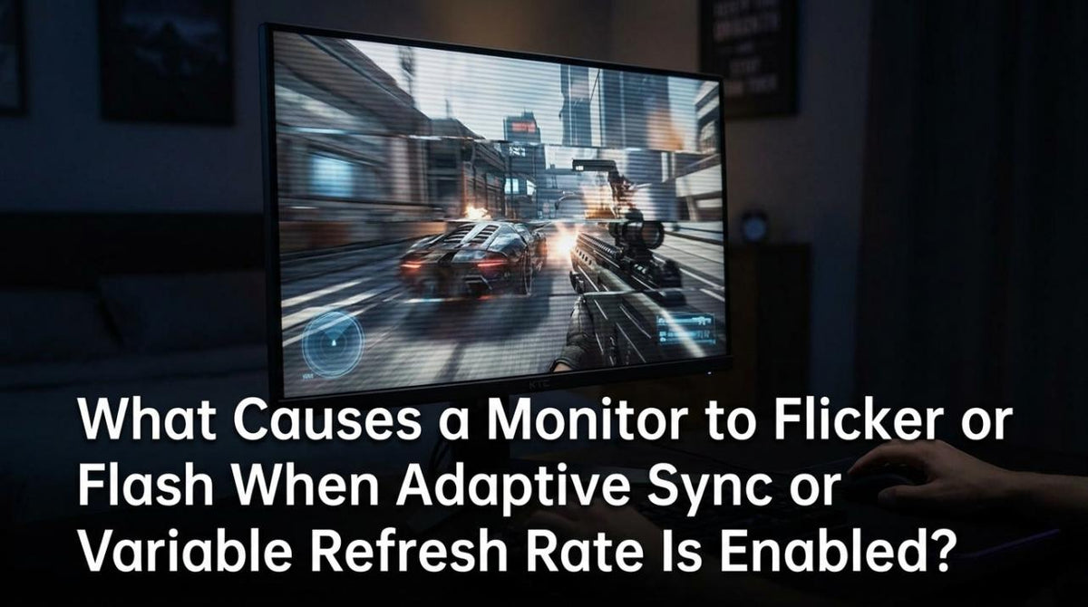 What Causes a Monitor to Flicker or Flash When Adaptive Sync or Variable Refresh Rate Is Enabled?