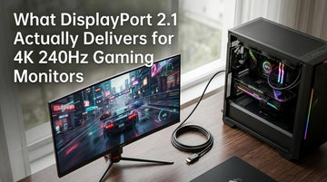 What DisplayPort 2.1 Actually Delivers for 4K 240Hz Gaming Monitors