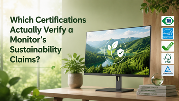 Which Certifications Actually Verify a Monitor’s Sustainability Claims?