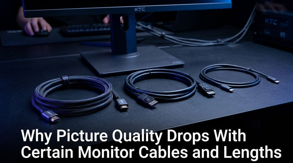 Why Picture Quality Drops With Certain Monitor Cables and Lengths