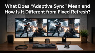 What Does “Adaptive Sync” Mean and How Is It Different from Fixed Refresh?