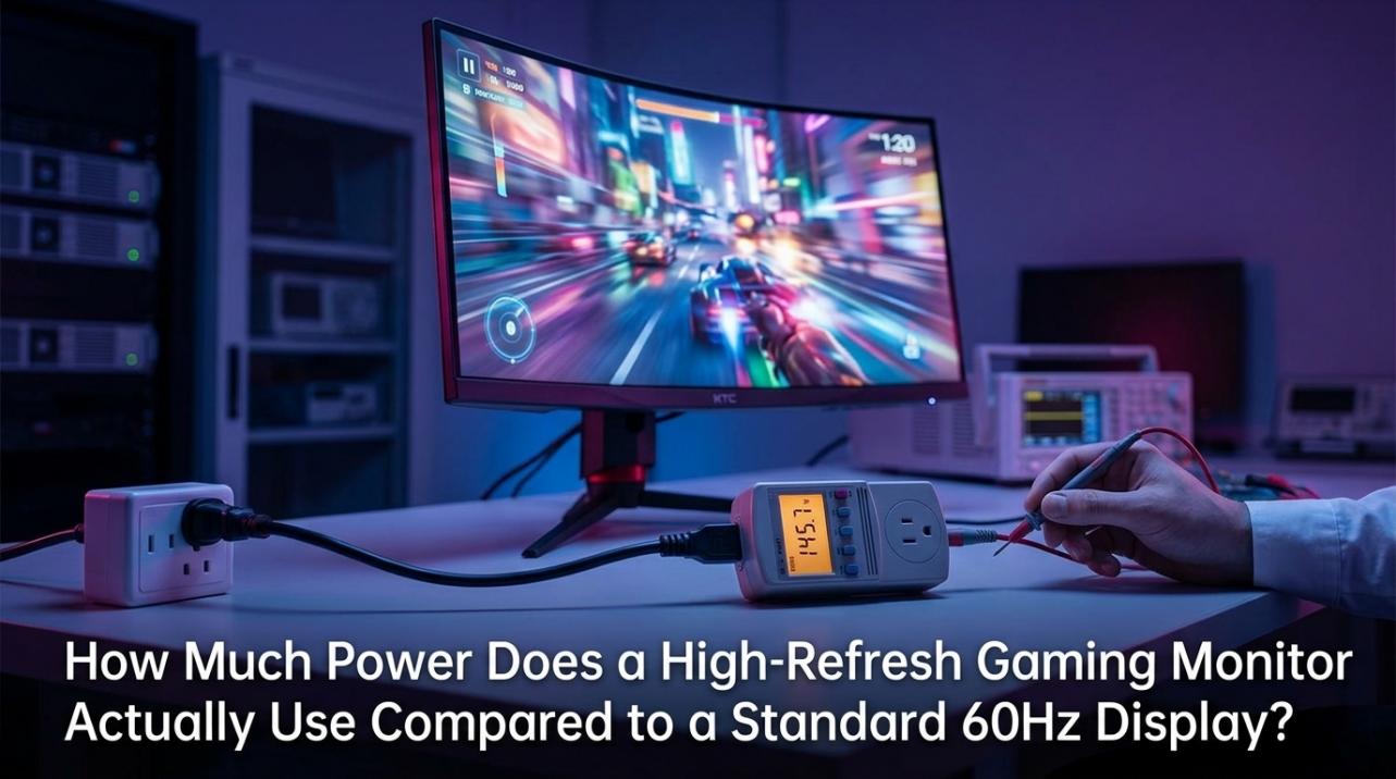 How Much Power Does a High-Refresh Gaming Monitor Actually Use Compared to a Standard 60Hz Display?
