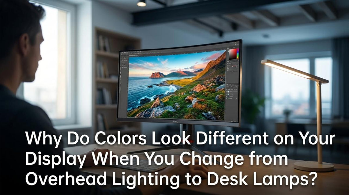 Why Your Display's Colors Shift with Room Lighting