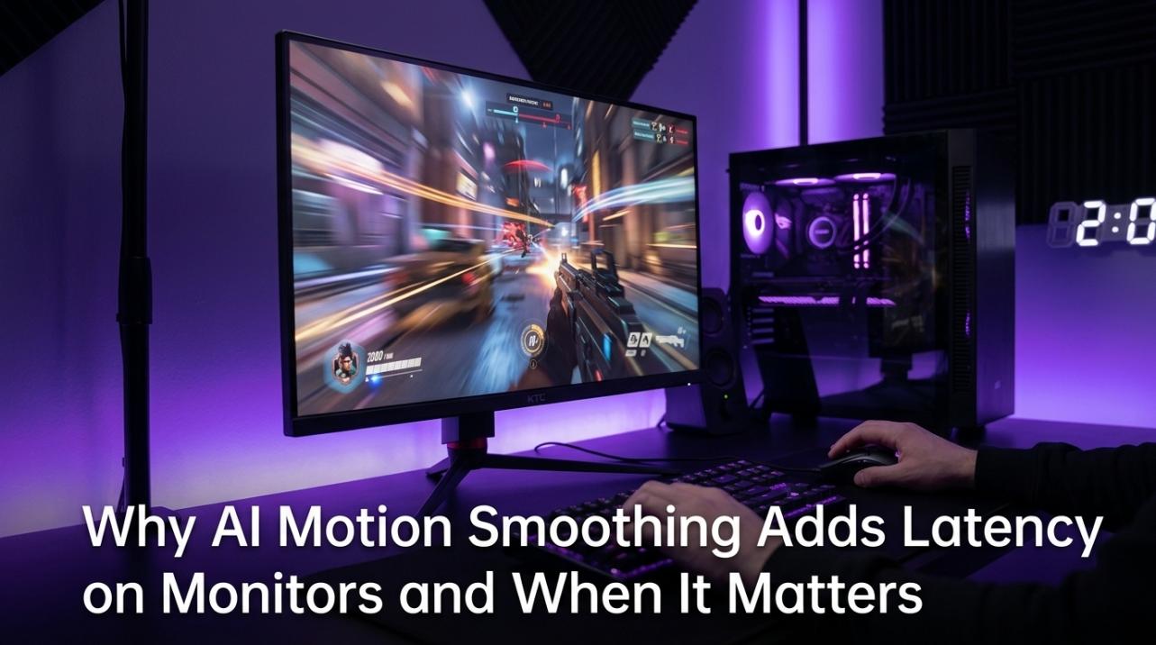 Why AI Motion Smoothing Adds Latency on Monitors and When It Matters