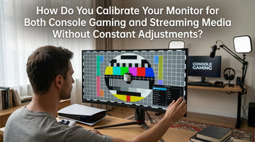 How Do You Calibrate Your Monitor for Both Console Gaming and Streaming Media Without Constant Adjustments?