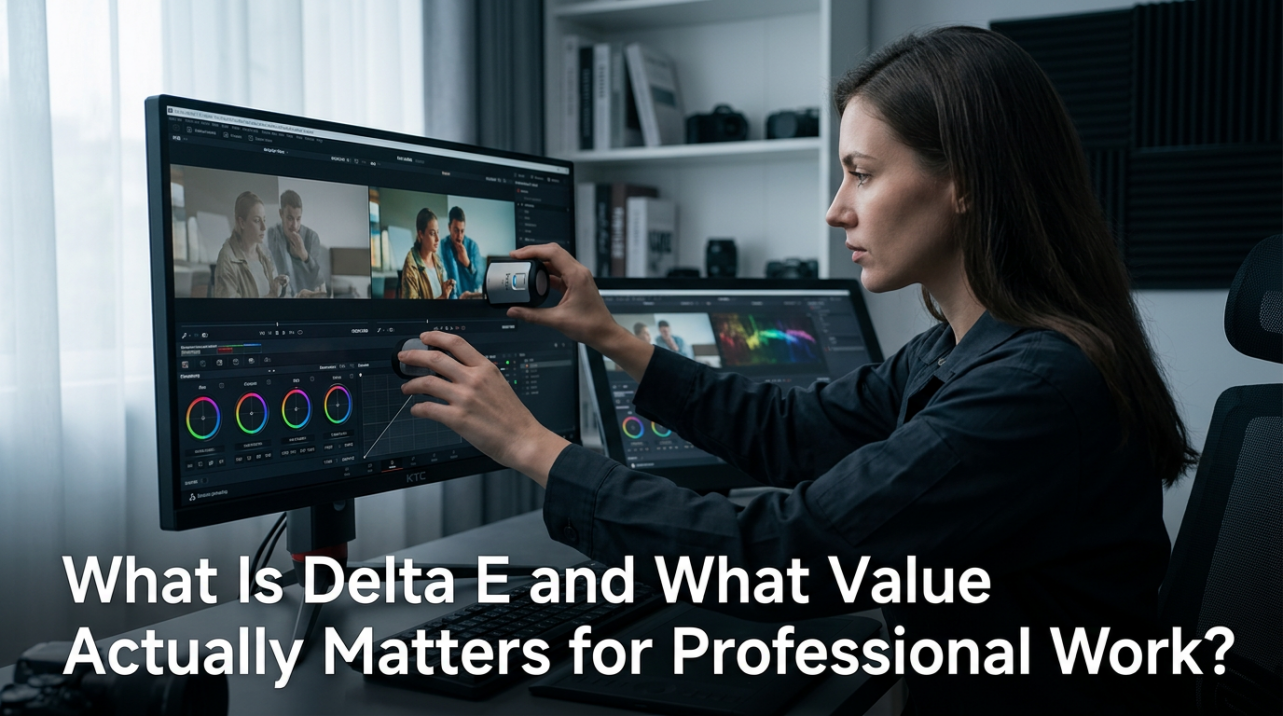 What Is Delta E and What Value Actually Matters for Professional Work?