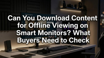 Can You Download Content for Offline Viewing on Smart Monitors? What Buyers Need to Check