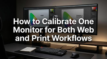 How to Calibrate One Monitor for Both Web and Print Workflows