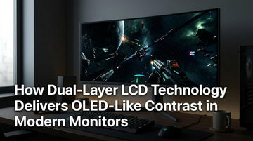 How Dual-Layer LCD Technology Delivers OLED-Like Contrast in Modern Monitors