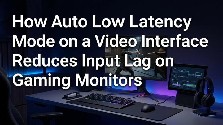 Auto Low Latency Mode (ALLM) & Gaming Monitor Input Lag