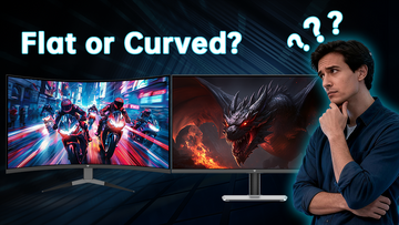 Curved vs. Flat Monitors: Which Is Better for Gaming Immersion?