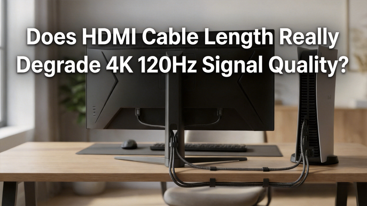 HDMI Cable Length for 4K 120Hz: Does It Degrade Signal?