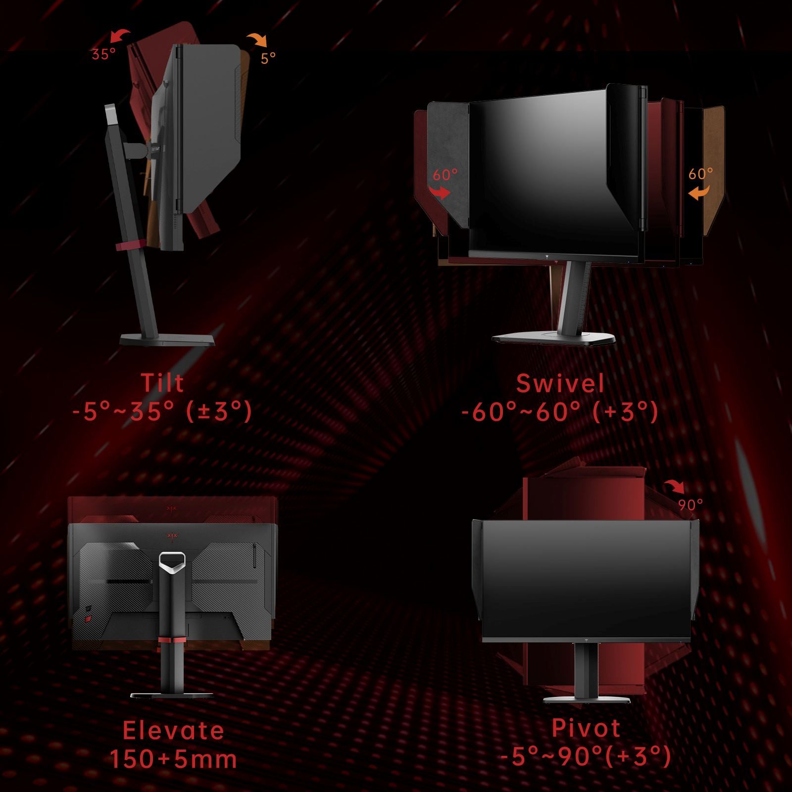 KTC 24.1" FHD 400Hz wtih Shielding Hood Gaming monitor丨25M1