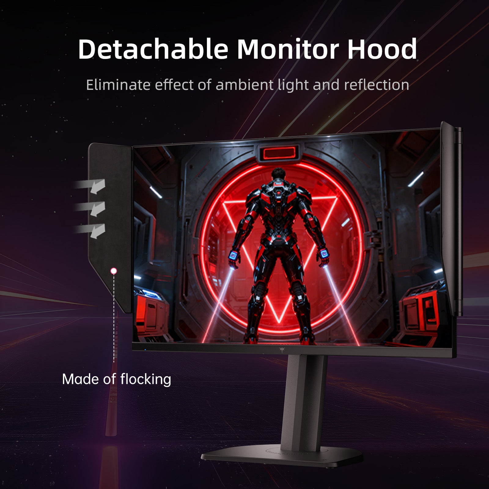 KTC 27" 2K 210Hz wtih Shielding Hood Gaming monitor丨27M1