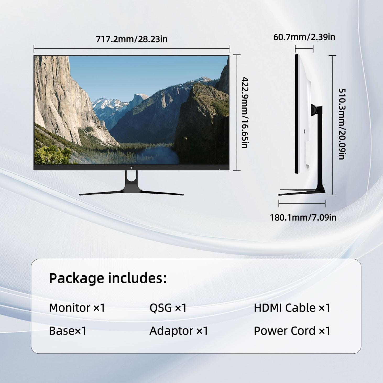 KTC 32" 2K IPS 100Hz/120Hz Home＆Office Monitor | H32D6