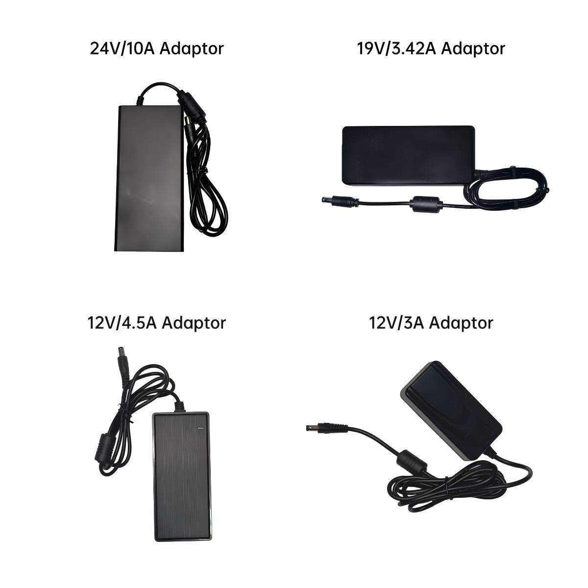 Universal AC Power Adapters & Cords – UL Certified | 12V/19V/24V Output