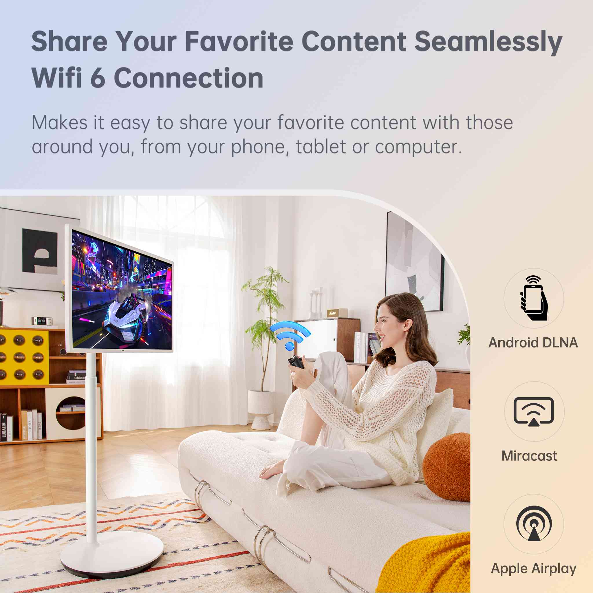 KTC MEGAPAD 32-inch 4K Android 14 smart touch monitor with Google EDLA and app home screen
