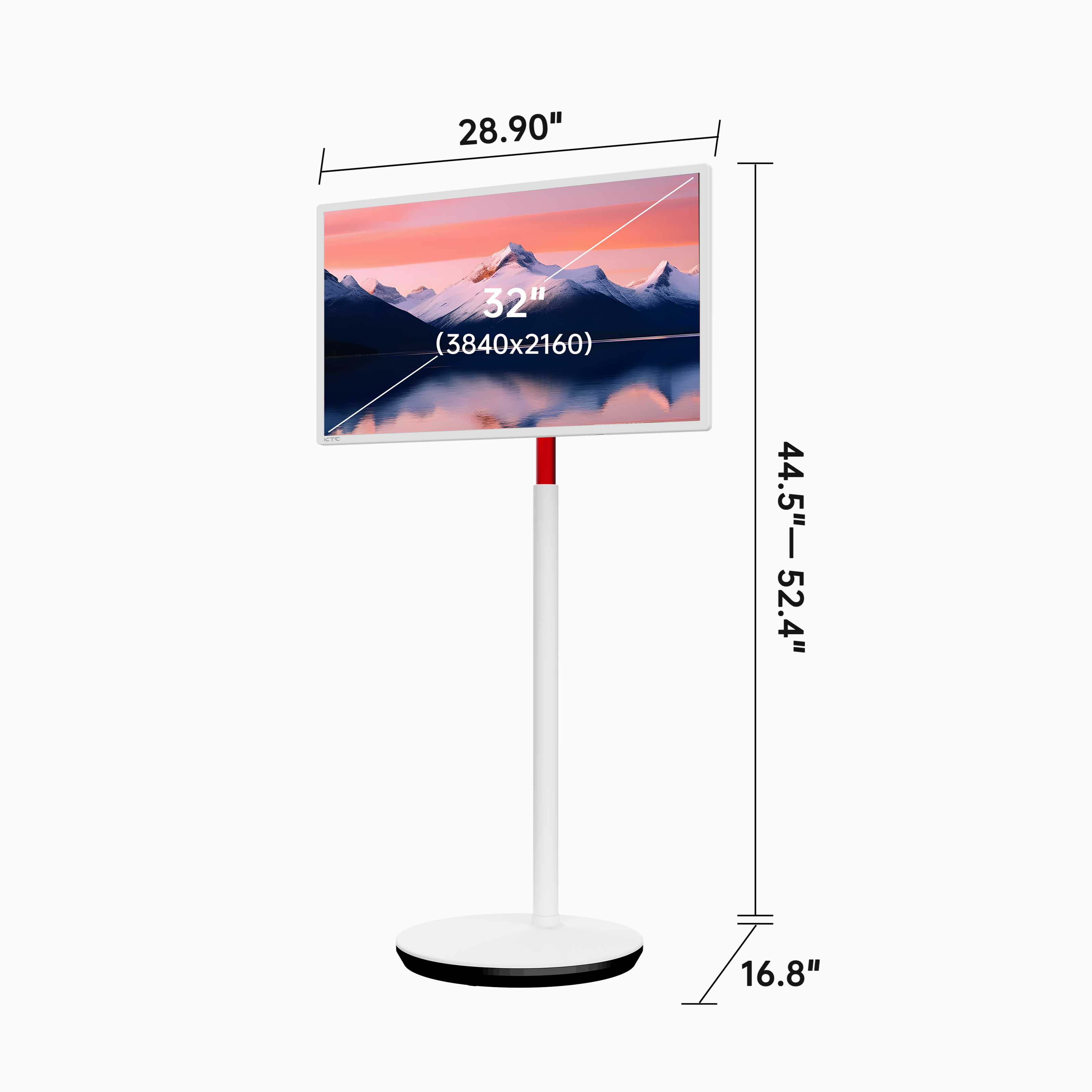 KTC 32" 4K  All-in-One Touch Screen Monitor - Google EDLA for home office