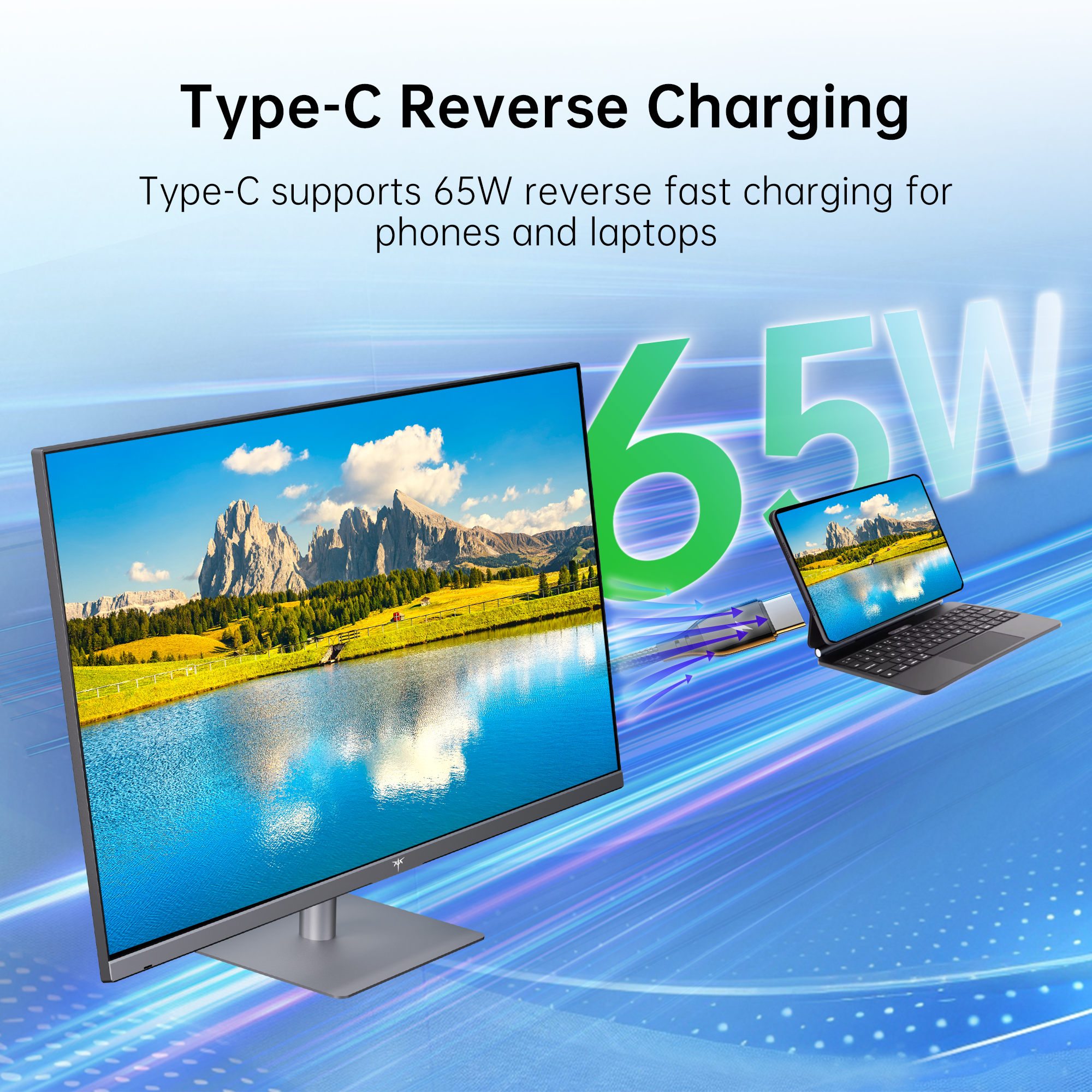 KTC 32'' 4K Smart Monitor with Google TV in Netflix Audio Licensed