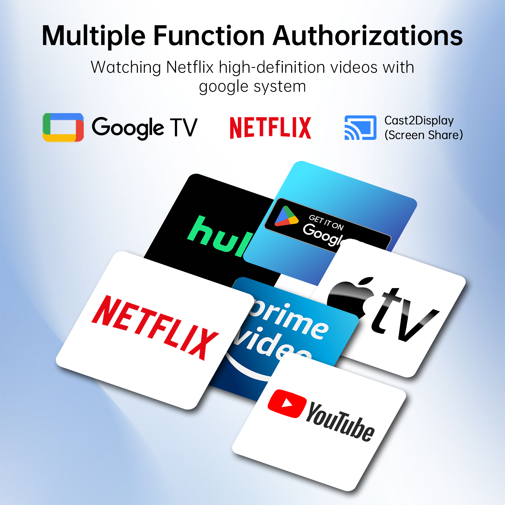KTC 32'' 4K Smart Monitor with Google TV in Netflix Audio Licensed