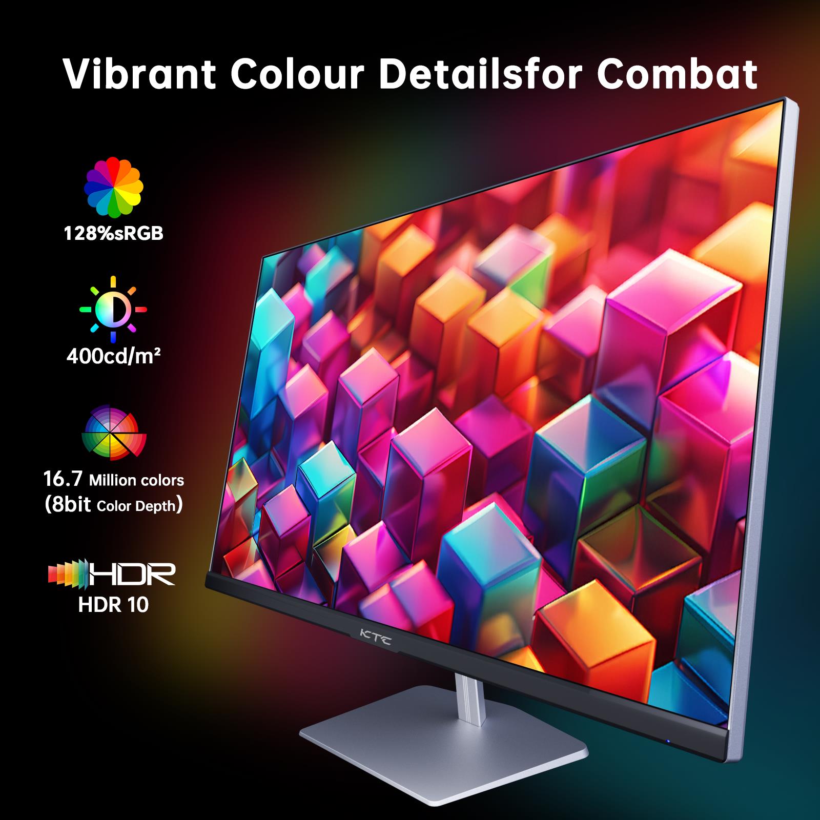 KTC 24.5 inch 400Hz Fast IPS FHD Gaming Monitor HDR 400 | H25X7