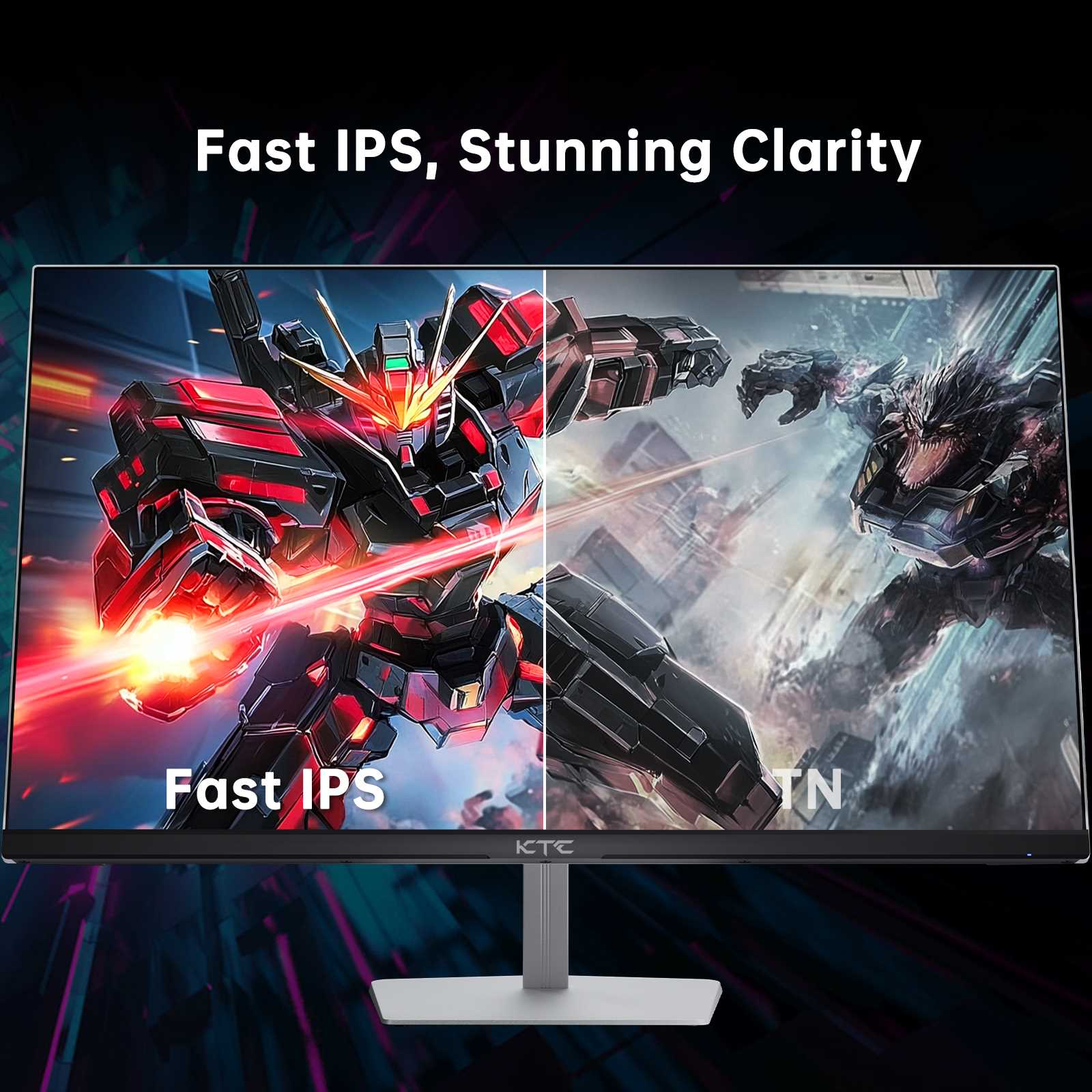 KTC 24.5 inch 400Hz Fast IPS FHD Gaming Monitor HDR 400 | H25X7