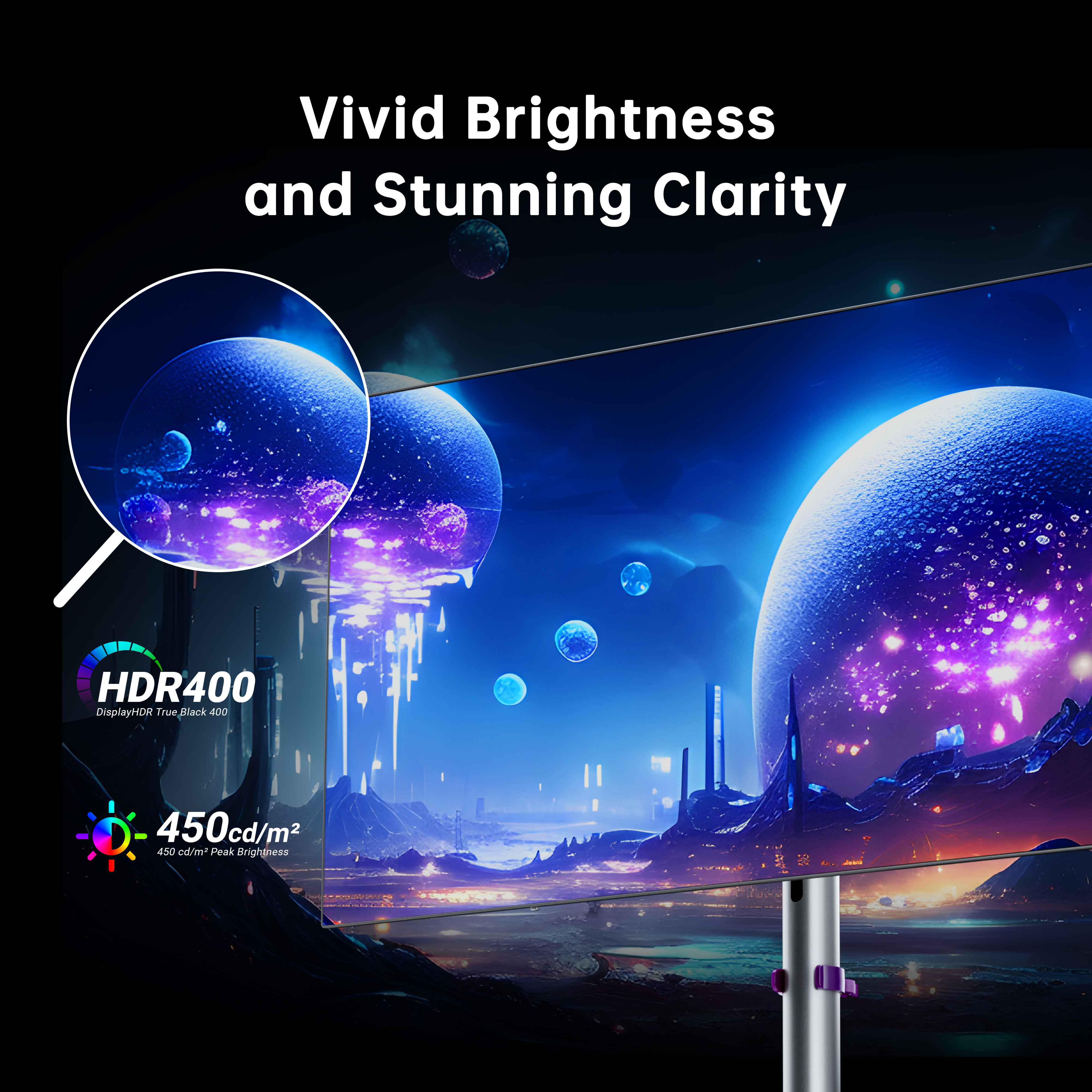 KTC OLED QHD 27" Gaming Monitor - 240Hz 0.03ms GTG with Type C for Esports