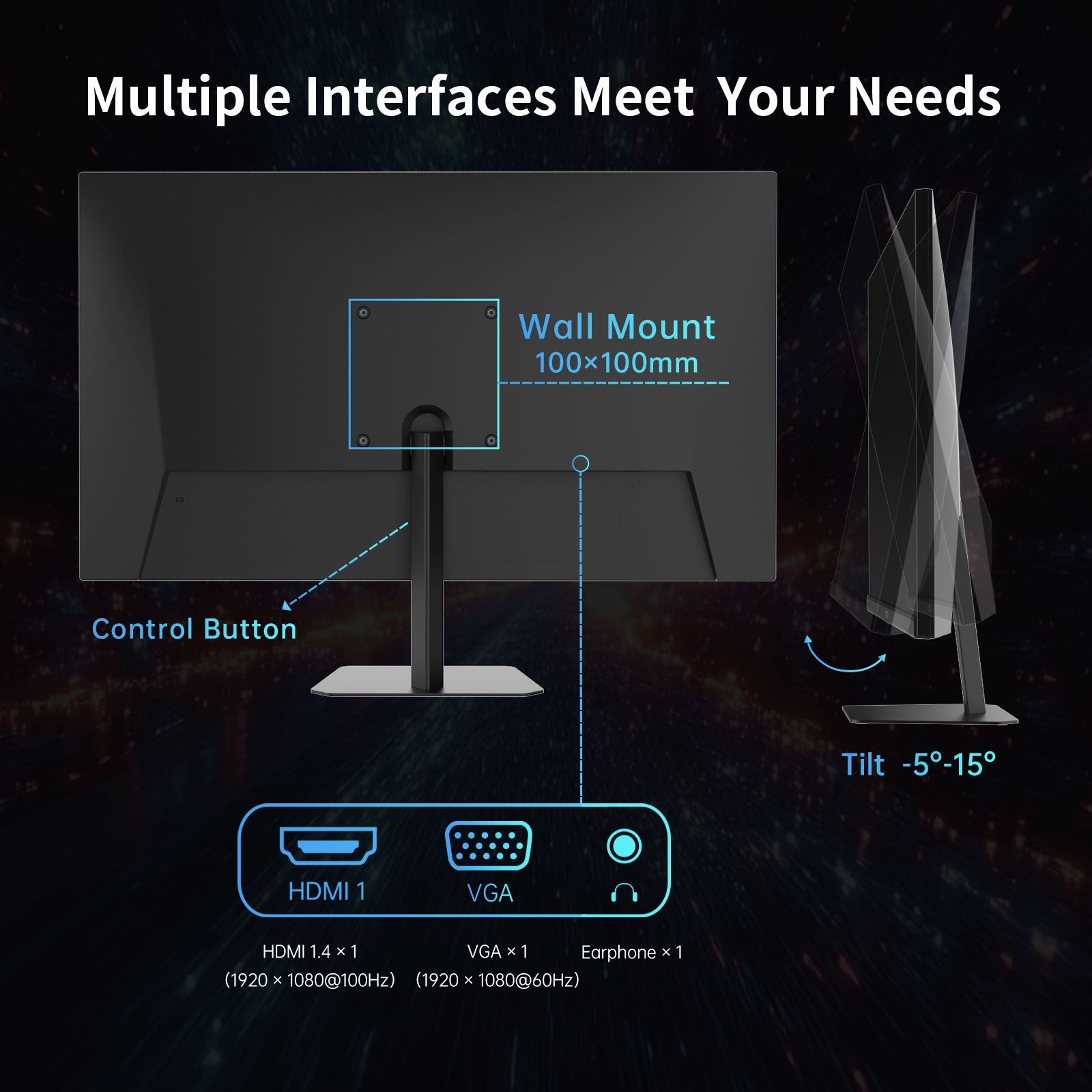 KTC 24.5" FHD 100Hz IPS Monitor for Work & Casual Gaming | H25B7