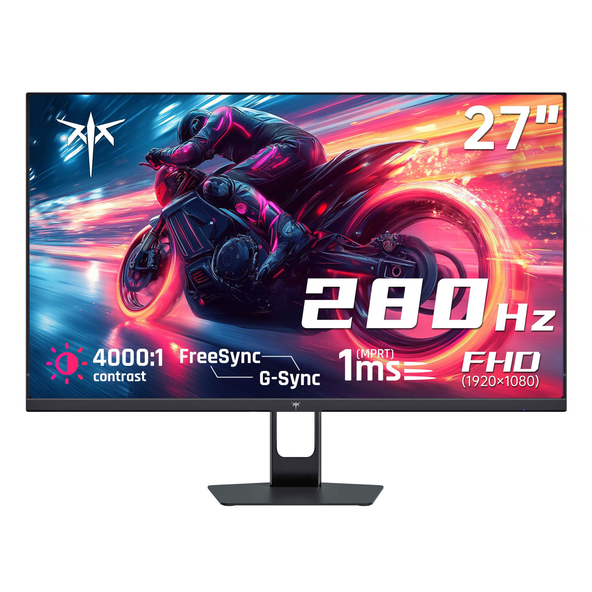 27 Inch Monitor Fps 27-inch 280Hz Gaming Monitor | 1080P Fast VA Panel | KTC H27E22P