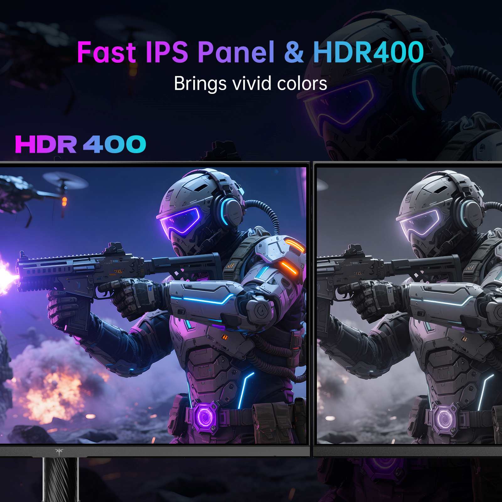 KTC 27" 4K 160Hz/320Hz 90W Gaming Monitor | H27P6