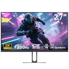 KTC 27" 2K 200Hz/210Hz HDR400 Gaming Monitor | H27T22C-3