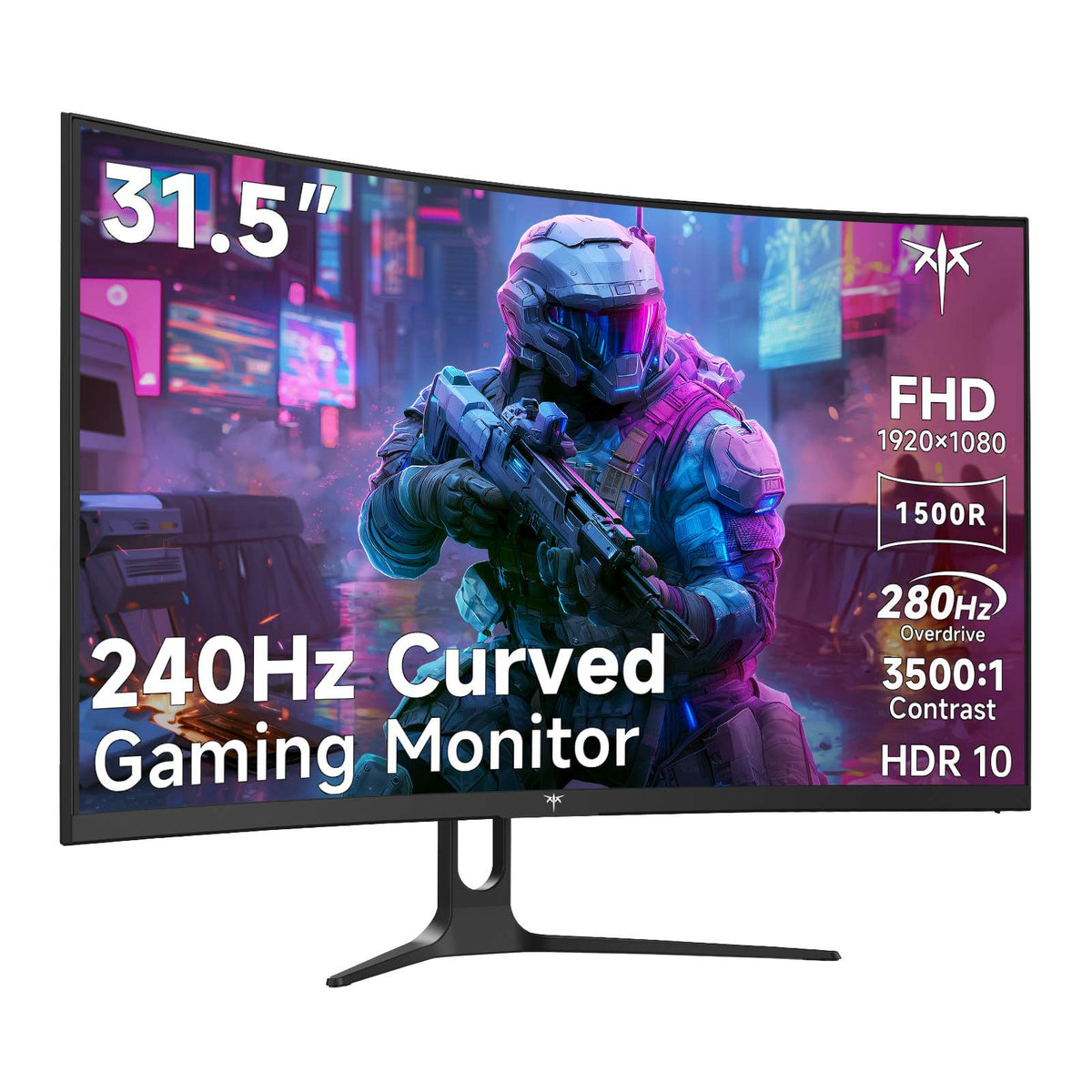 KTC 32" FHD 240Hz 1500R Curved Gaming Monitor | H32C5