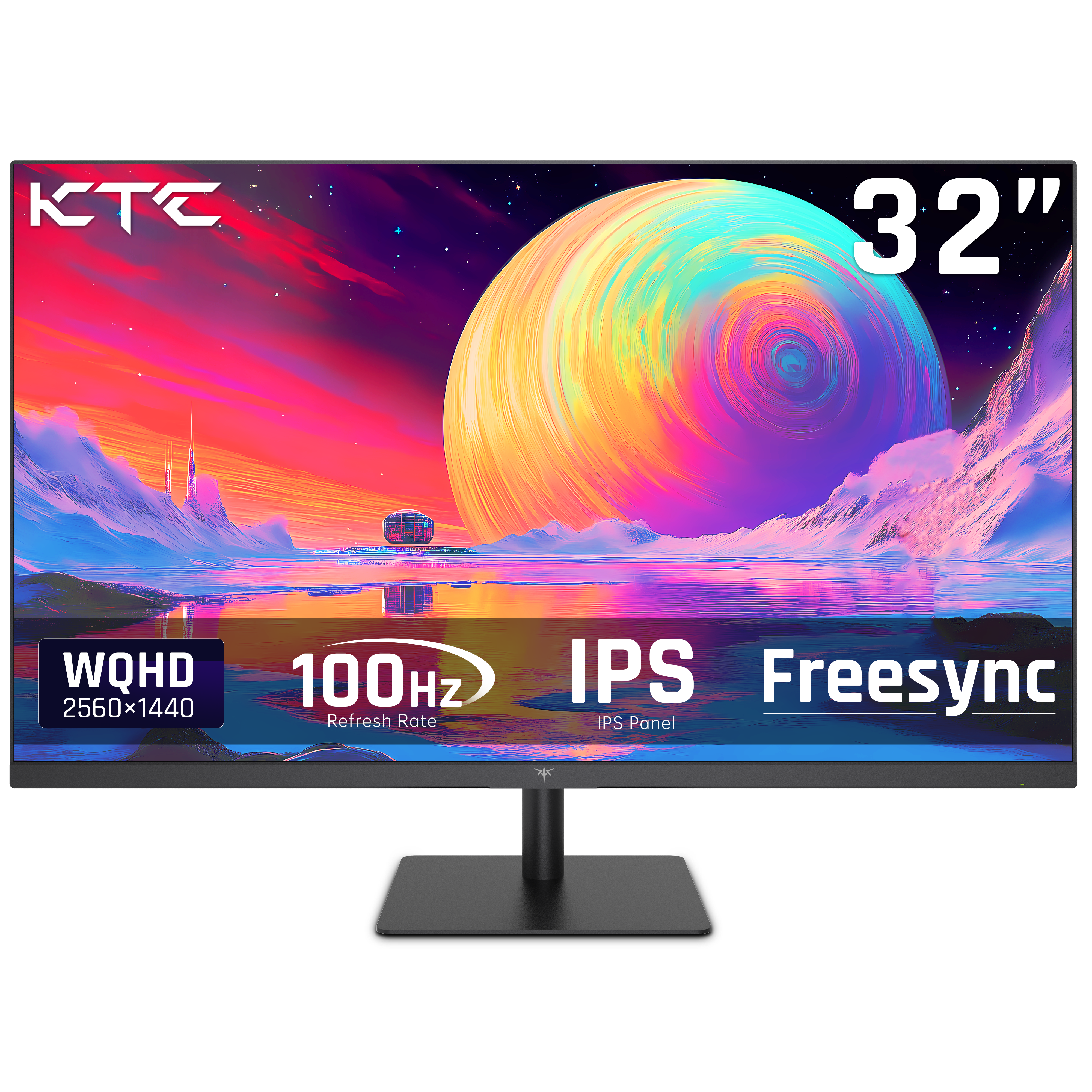 KTC 32" Monitor with 120Hz＆IPS Panel for Home Office