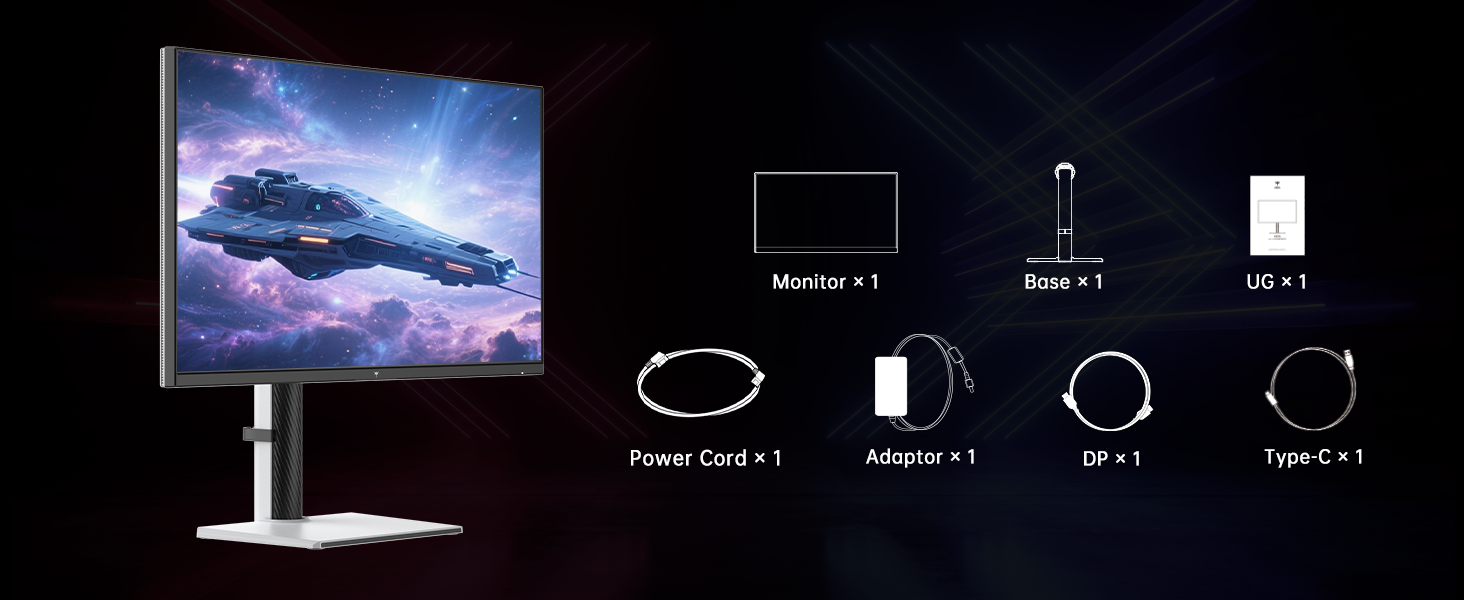 Màn Hình KTC M27P6 27 Inch 4K 160Hz HDR1400 Gaming Monitor 9 man-hinh-ktc-m27p6-27-inch-320-hz-miniled-4k-9