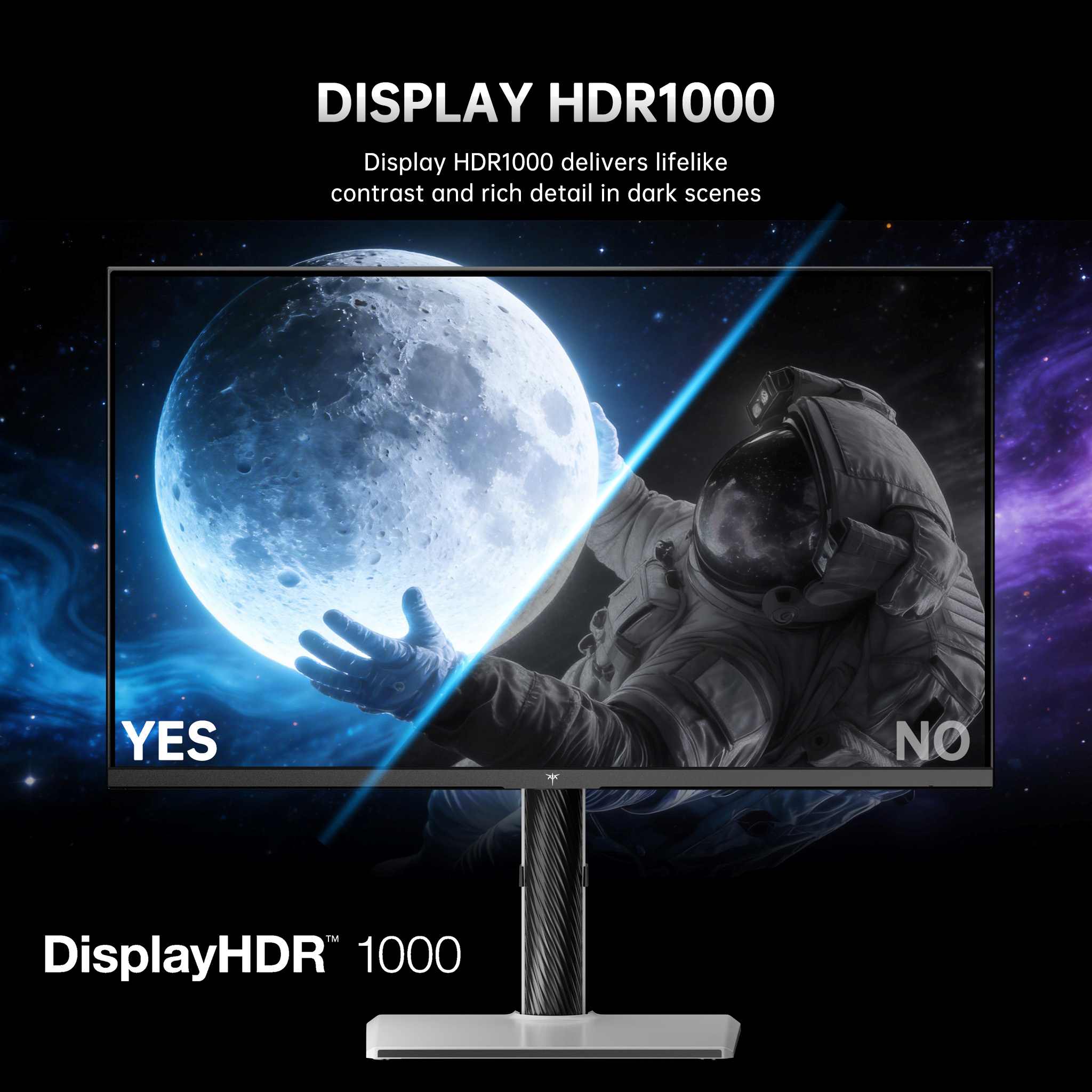 KTC Mini LED 27" 200Hz 2K HDR1000 Gaming Monitor | M27T6S