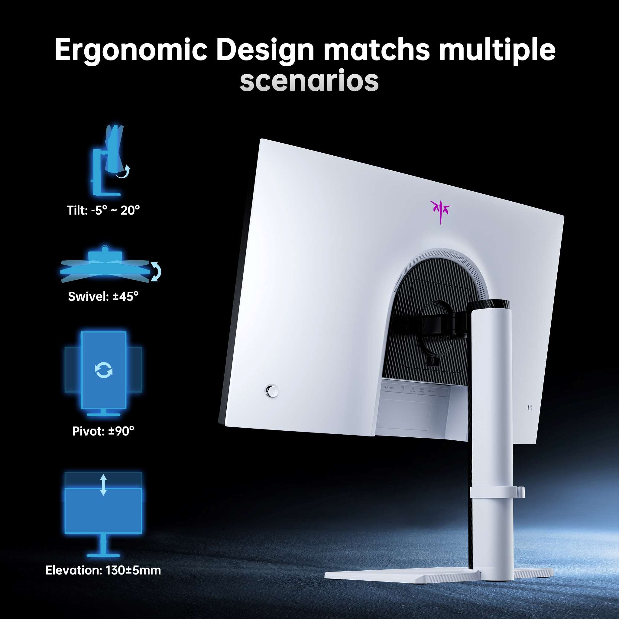 KTC Mini LED 27" 200Hz 2K HDR1000 Gaming Monitor | M27T6S