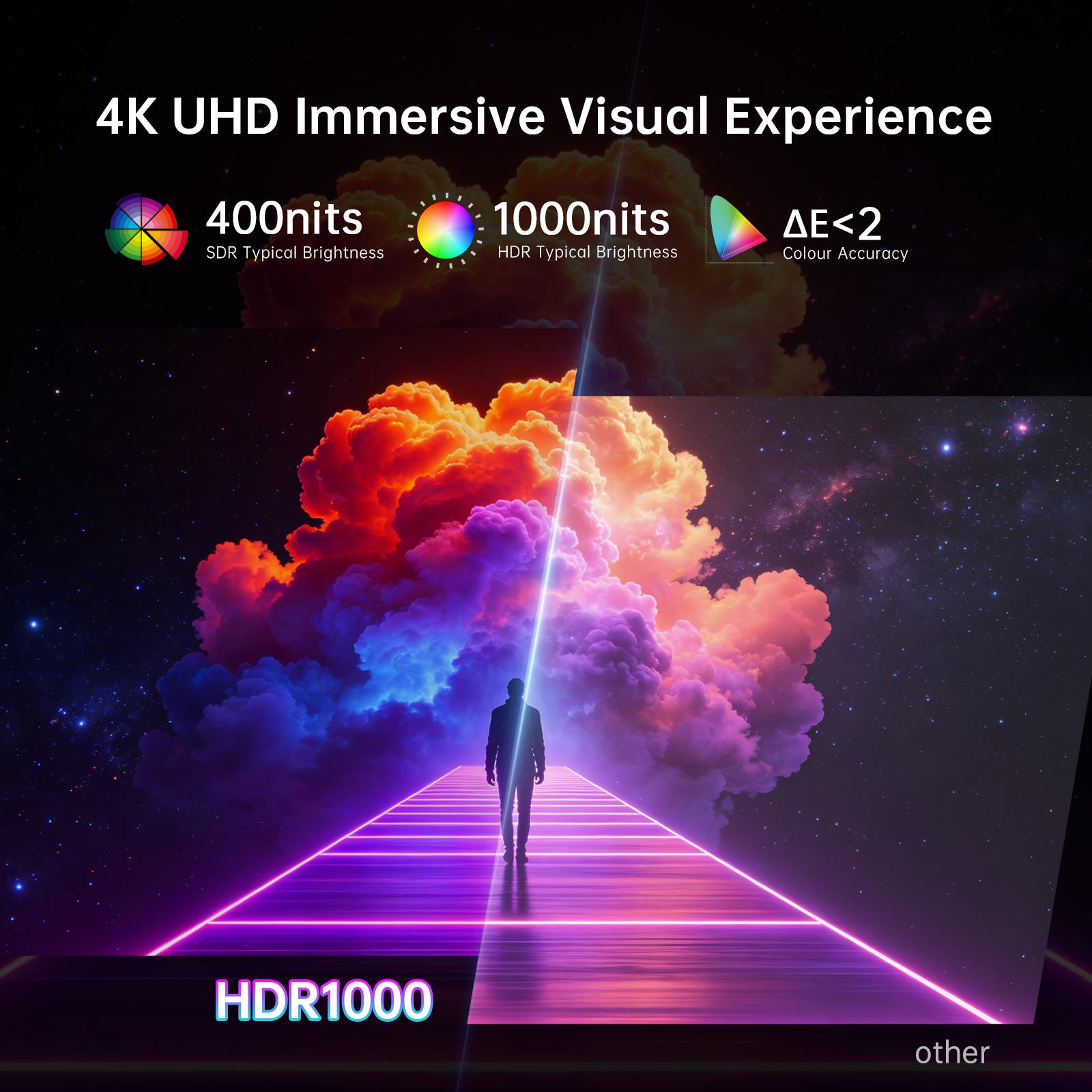 KTC Mini LED 27" 4K 75Hz/144Hz HDR1000 Gaming Monitor | M27U6
