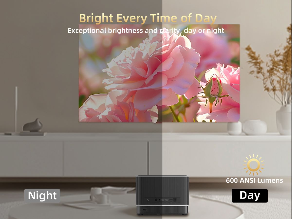 KTC P10 スマートプロジェクター Netflix Dolby Audio P10 Native 1080P Smart Projector | Netflix & 4K Support - KTC