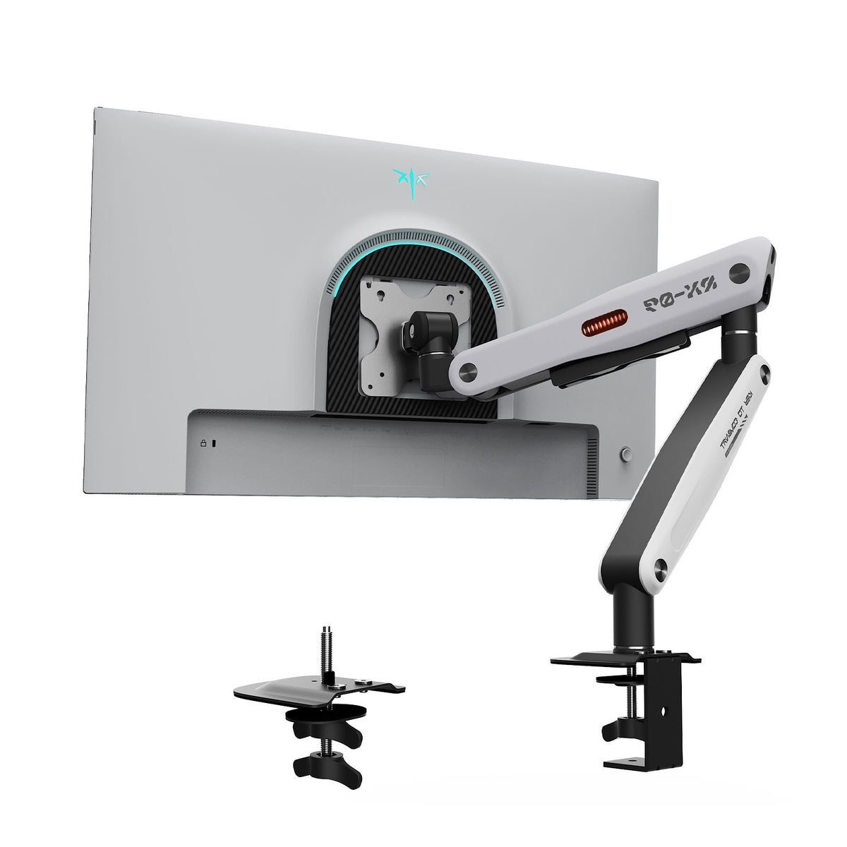 KTC Fully Adjustable Single Monitor Arm for 23.8"–42" Screens, Up to 19.8 lbs