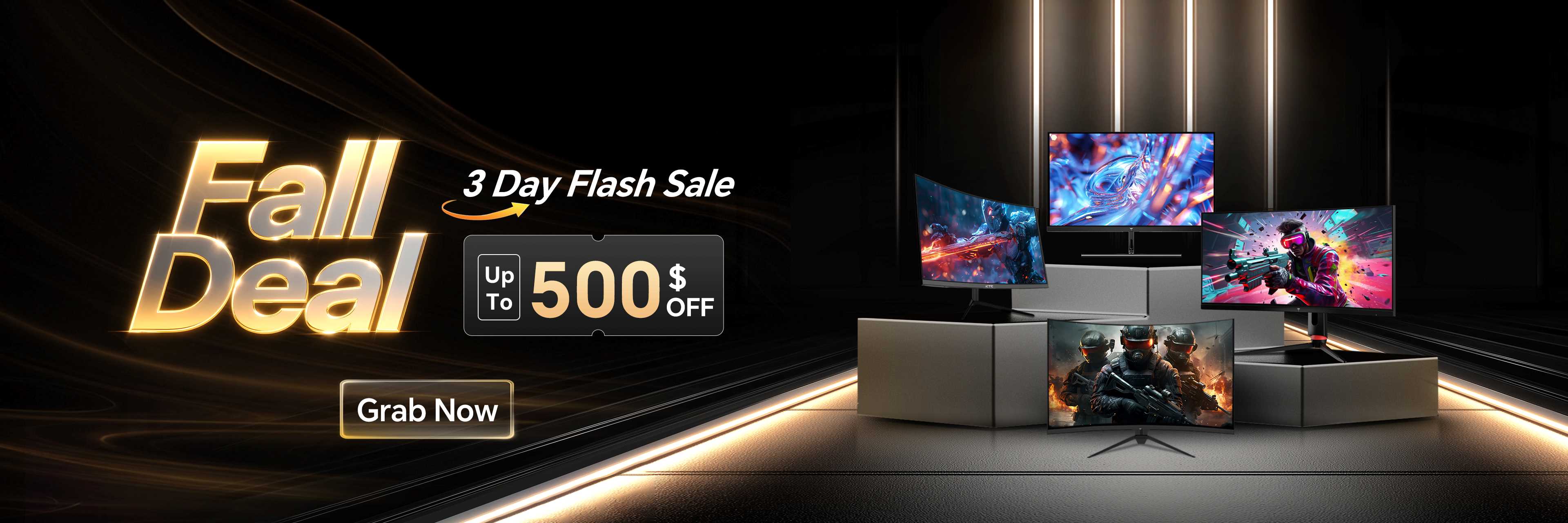 Advertisement for a 3-day flash sale